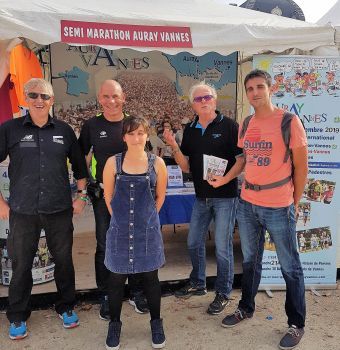 Auray Vannes au village des 20 Km de Paris
