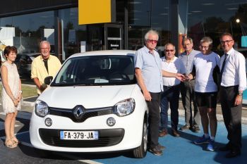Alain Le Sausse gagne la Twingo du Semi-Marathon 2018