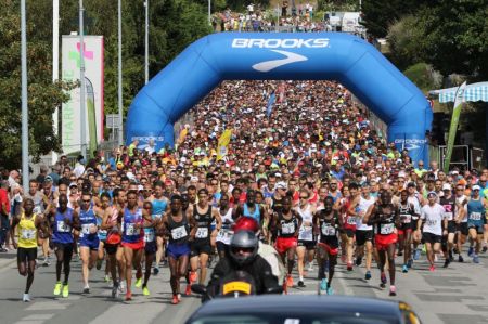 Semi-Marathon Le départ